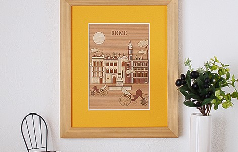 ローマ（黄色いマット）