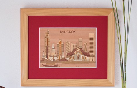 世界の街並みシリーズ「バンコク」