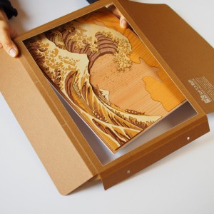 簡易額縁の作り方4