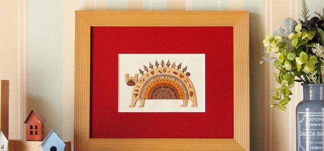 木はり絵「ノルディックワンダーランド」