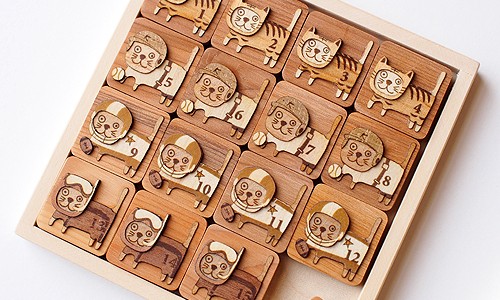 木はり絵15パズル