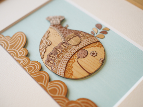 木はり絵_ハッピーウェイブ